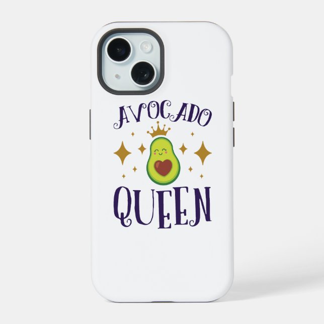 Avocado Queen Iphone Case (Back)