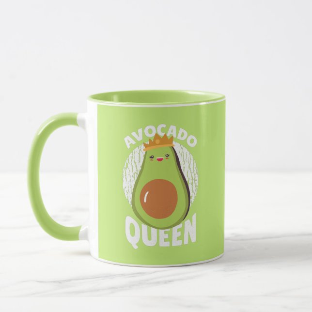 Avocado Queen Mug (Left)