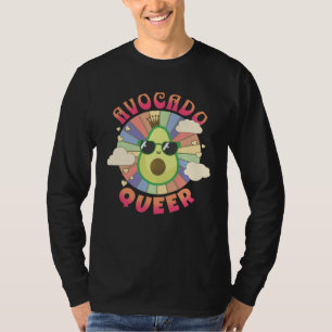 Avocado Queer Gay and Lesbian  Fruits LGBT Pride T-Shirt