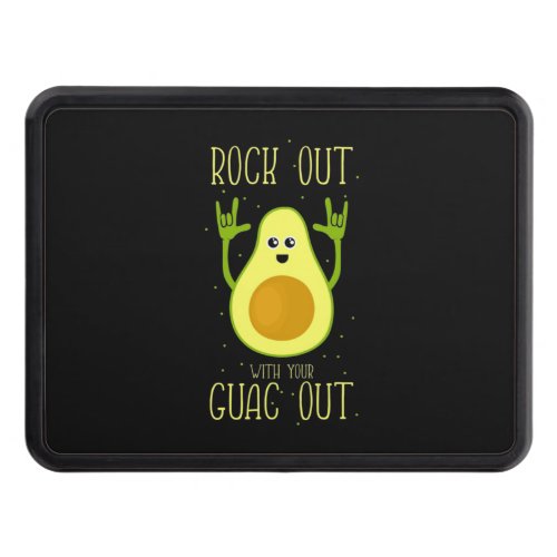 Avocado Rock Out With Your Guac Out Hitch Cover