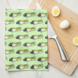 Avocado Rolls Wasabi Sushi Japanese Food Dinner Kitchen Towel<br><div class="desc">Design features an original illustration of avocado maki sushi rolls, a bowl of spicy, bright green wasabi (Japanese horseradish) and a pair of chopsticks. Ideal for a Japanese restaurant, food festival, sushi lover, or fan of Japan and Japanese cuisine. This food themed illustration is also available on other products. Lots...</div>