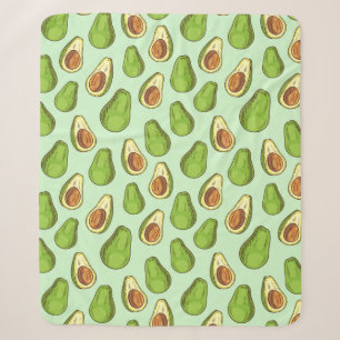 Avocado Sherpa Blanket