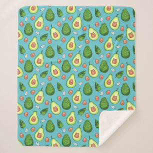Avocado Sherpa Blanket