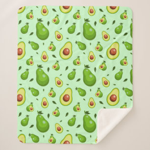 Avocado Sherpa Blanket