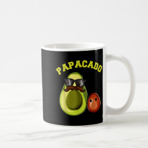 Avocado Shirt For Men, Papacado Pregnancy Announce Coffee Mug