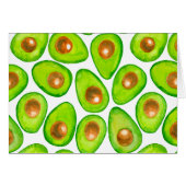 Avocado slices watercolor (Front Horizontal)