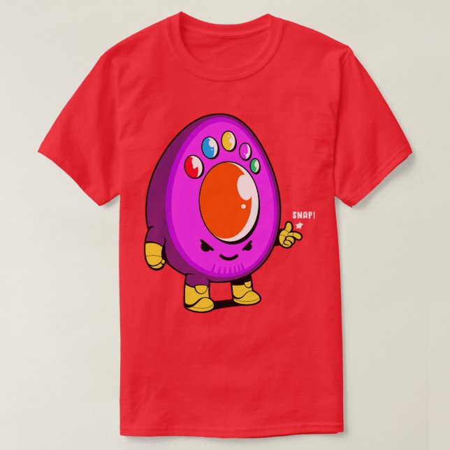 Avocado Snap  T-Shirt (Design Front)