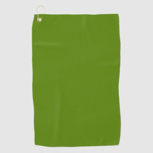 Avocado solid color golf towel