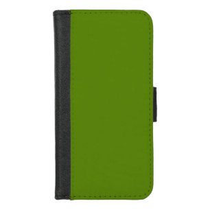 Avocado (solid color) iPhone 8/7 wallet case