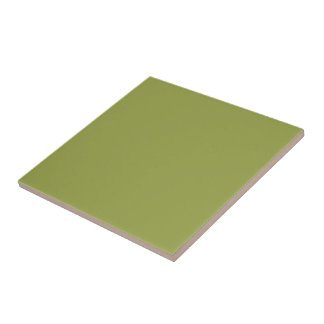 Avocado   solid  green ceramic tile