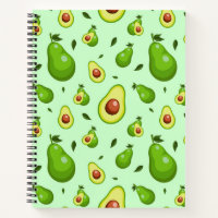 Avocado Spiral Notebook