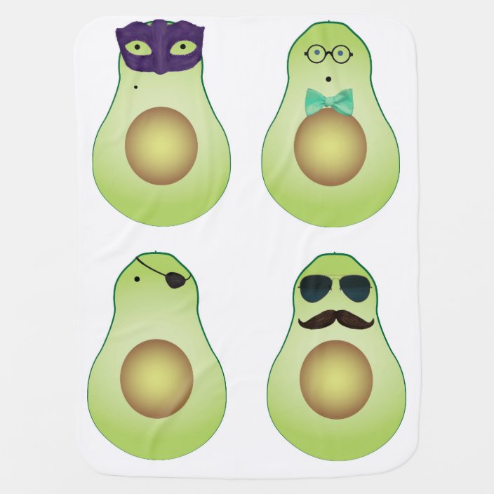 avocado baby blanket