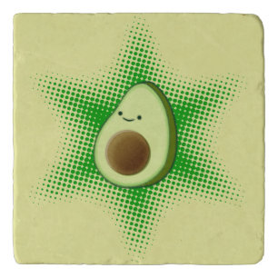 Avocado Superstar Cute Trivet