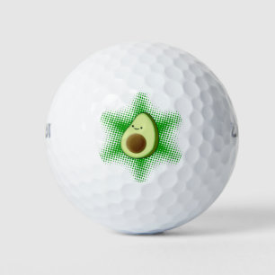 Avocado Superstar Golf Balls