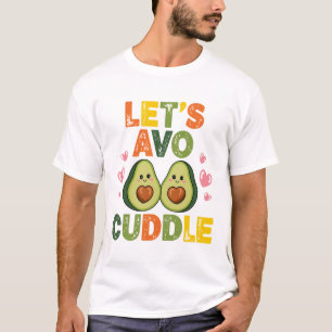 Avocado T-Shirt, Funny Valentines Day Couple Shirt