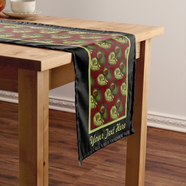 Avocado Table Runner (In Situ)