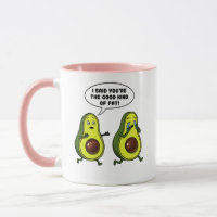 Avocado The Good Kind Of Fat Funny Vegan Joke