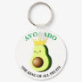 Avocado The King Of All Fruits Keychain