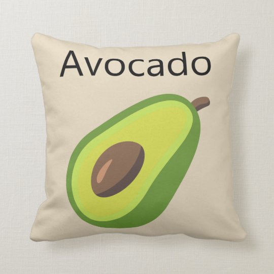 avocado cuddle pillow