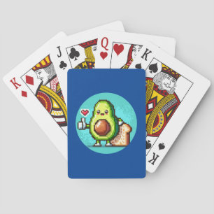 Avocado Thumbs Up! Poker Cards
