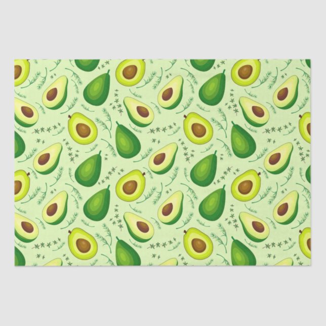 Avocado  tissue paper (Front)