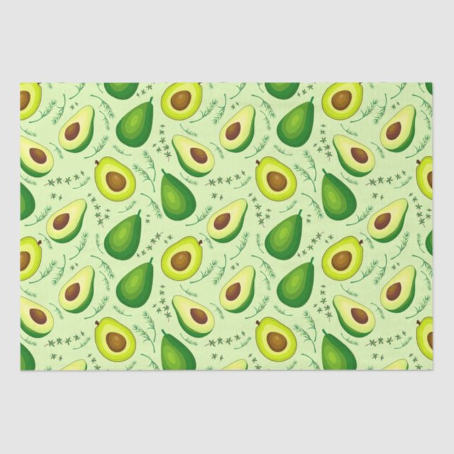 Avocado  tissue paper (Front)
