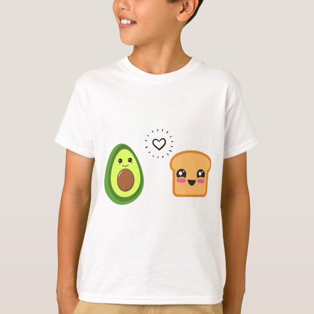 Avocado Toast for Kids T-Shirt (Front)