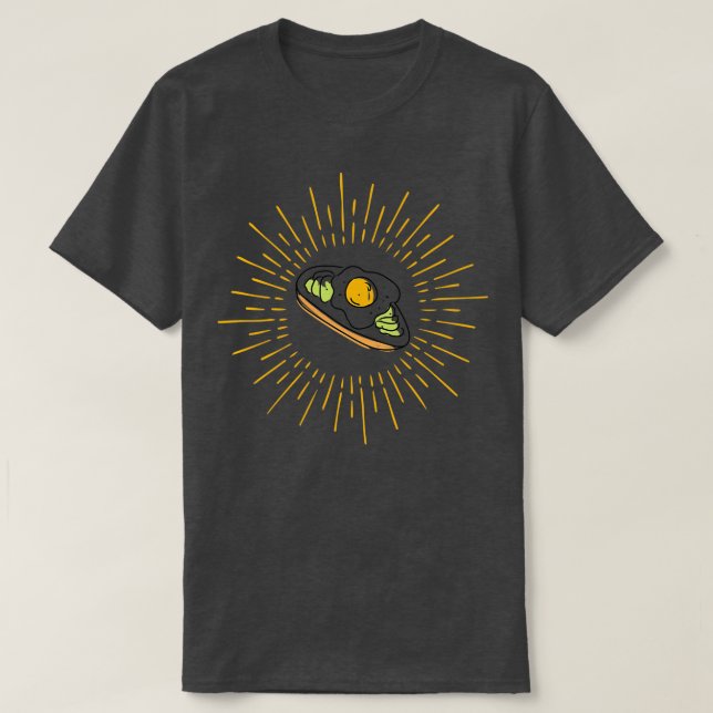 Avocado toast love Classic TShirt (Design Front)