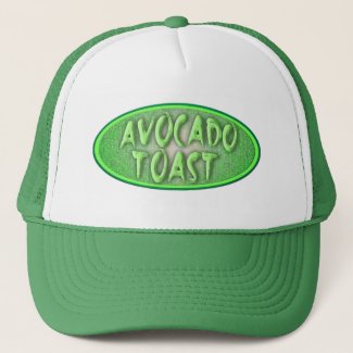 Avocado Toast Love Vintage Decal Style Logo