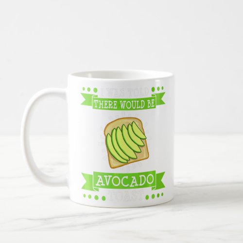 Avocado Toast Recipe Seasoning Bread  Coffee Mug
