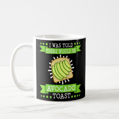 Avocado Toast Recipe Seasoning Bread  Coffee Mug