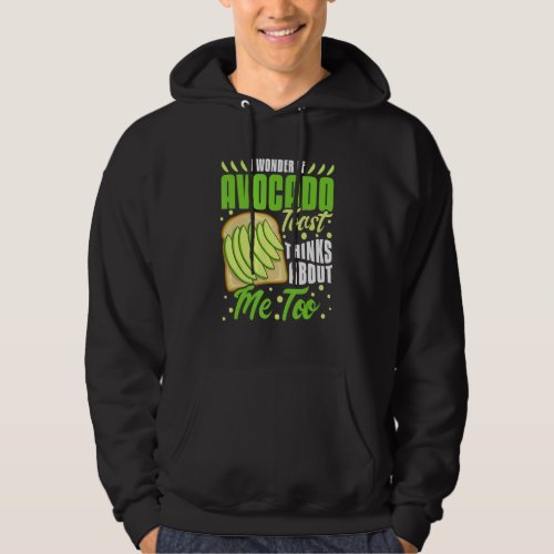 Avocado Toast Recipe Seasoning Bread Hoodie