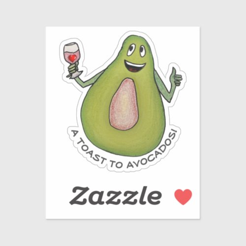 Avocado Toast Sticker