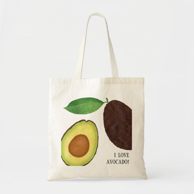 AVOCADO Tote Bag (Front)