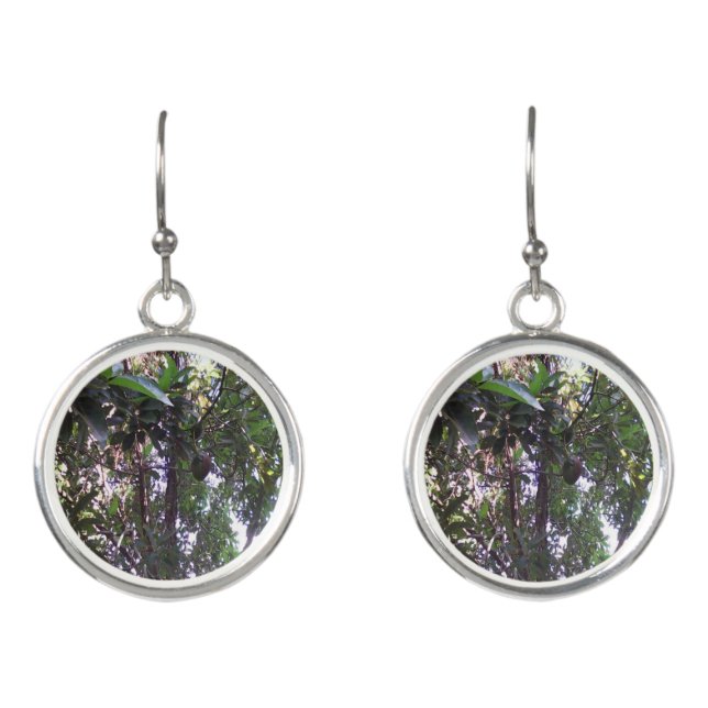 Avocado Tree Earrings (Front)