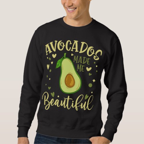 Avocado Tree Mexico Fruit Oil Pear Plant Dip Sweatshirt
