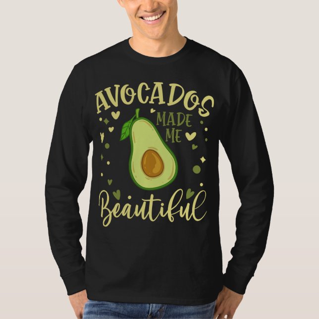 Avocado Tree Mexico Fruit Oil Pear Plant Dip T-Shirt (Front)