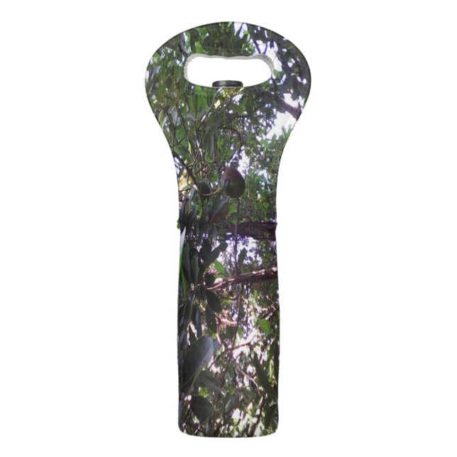 Avocado Tree Wine Bag (Front)