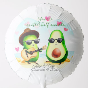 Avocado Valentine Balloon