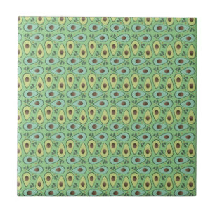 Avocado Vegetable Fruit Chef Kitchen Ceramic Tile