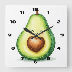Avocado Wall Clock