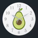 Avocado Wall Clock<br><div class="desc">Avocado Wall Clock</div>
