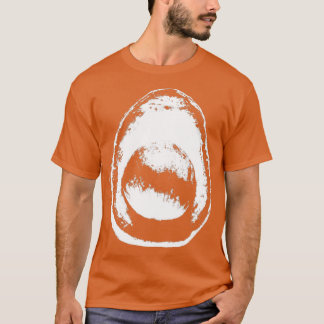 avocado white on black T-Shirt