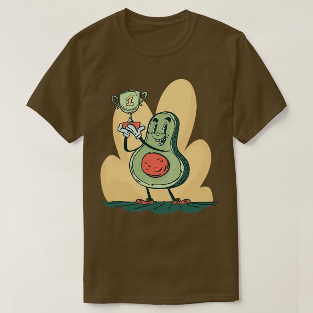 Avocado Winner T-Shirt (Design Front)