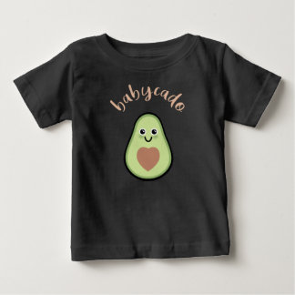 avocado with heart Babycado for a baby Baby T-Shirt