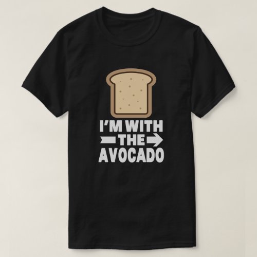 Avocado With Toast Matching Halloween Costume T_Shirt