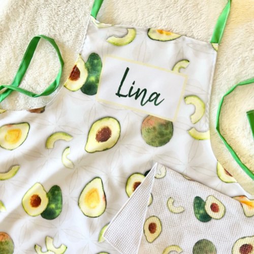 Avocados All Over Apron