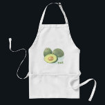 Avocados Apron<br><div class="desc">An original watercolor of avocados.</div>