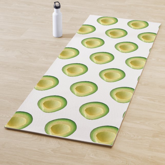 Avocados Guacamole Aguacate 4Evie Yoga Mat (In Situ)