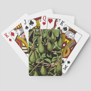 Avocados Playing Cards